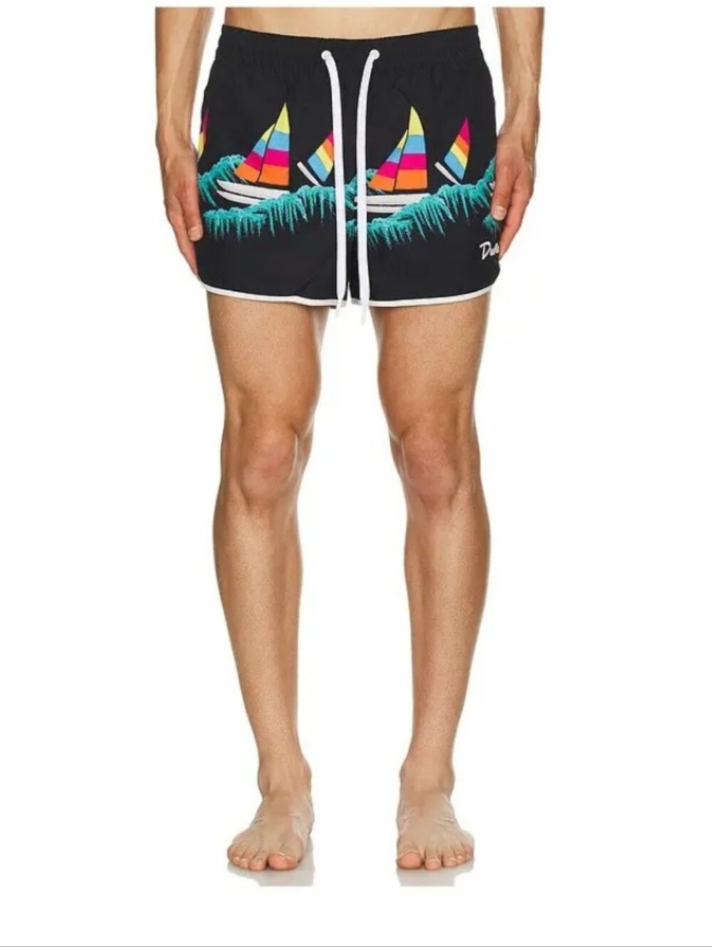 DUVIN DESIGN Sailing Tanning Swim Shorts Men's Medium Beach Summer